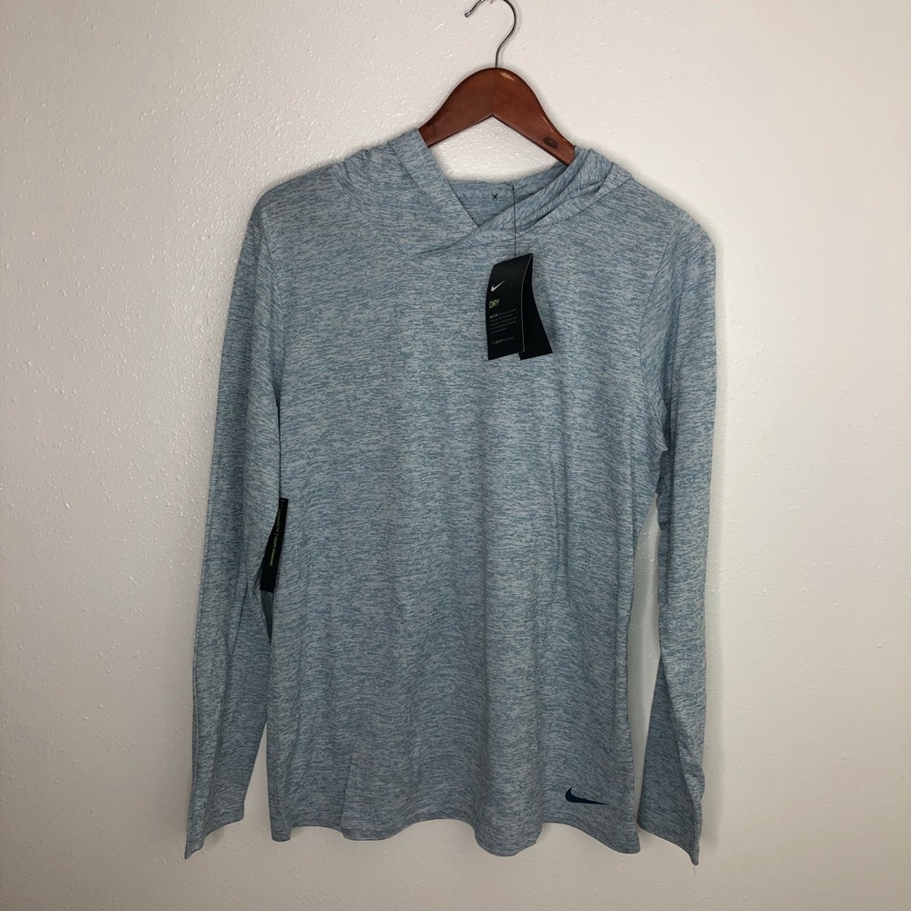 Nike Dri fit hooded athletic top Large hoodie